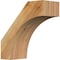 Ekena Millwork 6"W x 14"D x 14"H Westlake Rough Sawn Knee Brace, Western Red Cedar BRC06X14X14WTL00RWR - alternate 1